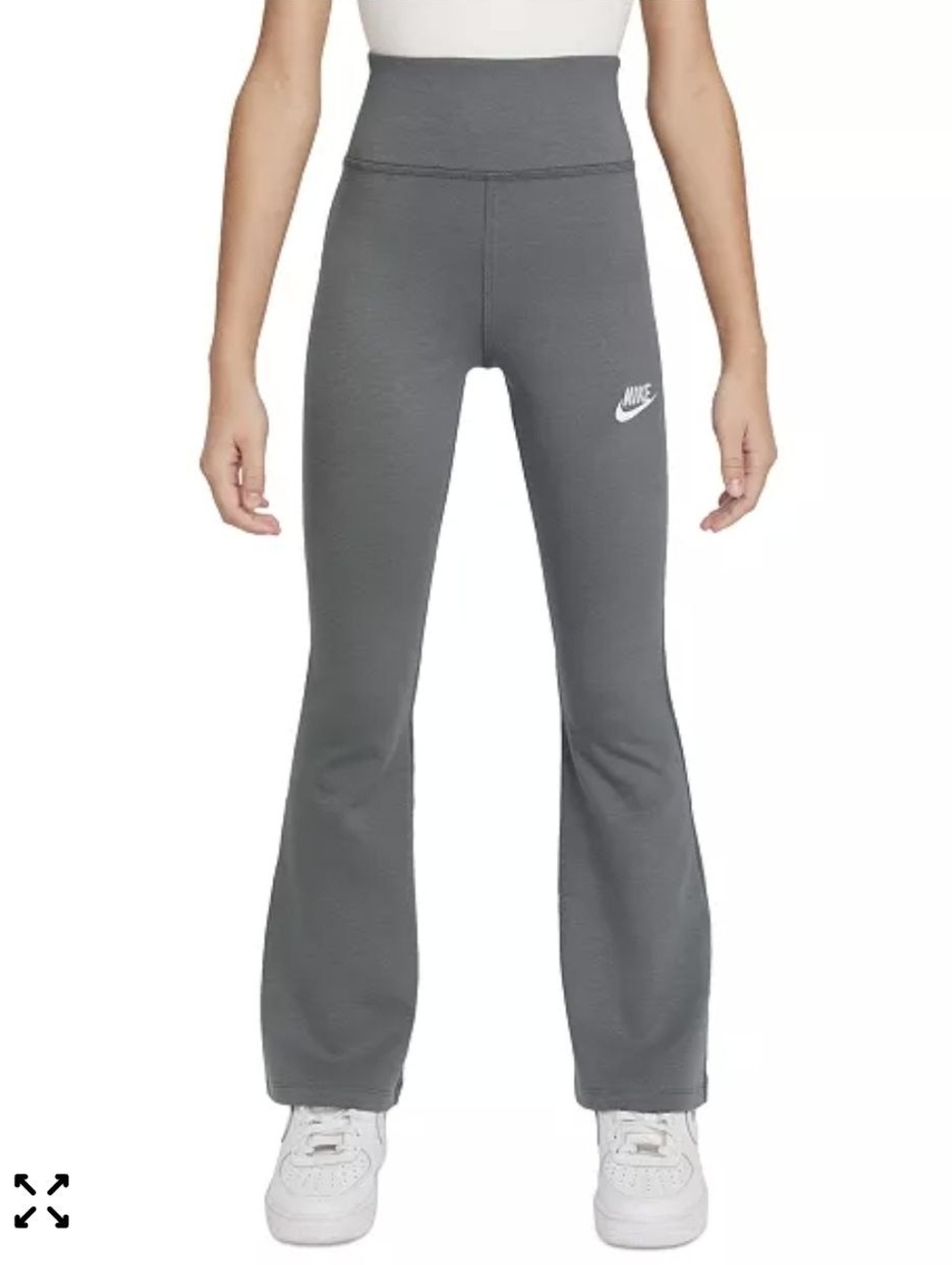Big Girls Sportswear Classic High-Waisted Flared Leggings Size L